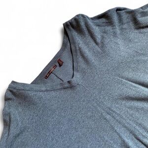 Stylish gray knit sweater by 525 America in size L